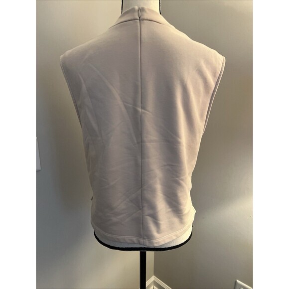 Cuyana Cowl Neck Sleeveless Tank Cream Size Small - Picture 6 of 10